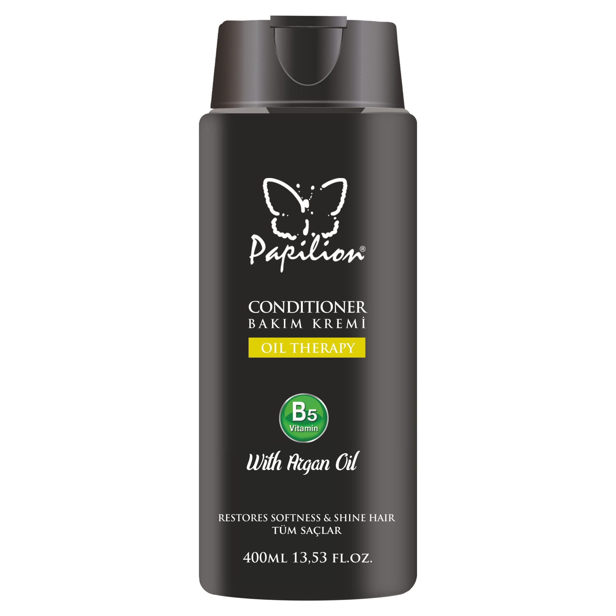 Balsam de par Papilion Conditioner with B5 Vitamin & Argan Oil, 400 ml