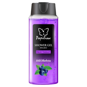 Gel de dus Papilion Fruit Therapy with Wild Blueberry, 400 ml Gel de dus Papilion Fruit Therapy with Wild Blueberry, 400 ml