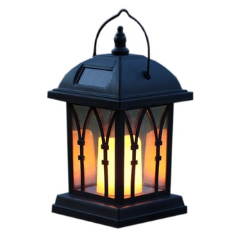 Lampa Solara Felinar Gothic, Lumanare cu LED, 27cm Inaltime Lampa Solara Felinar Gothic, Lumanare cu LED, 27cm Inaltime