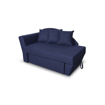 Canapea pat 1 persoana Camelia,DR, extensibil si lada de depozitare, 150 x 80 cm, Ontario 81 Canapea pat 1 persoana Camelia,DR, extensibil si lada de depozitare, 150 x 80 cm, Ontario 81