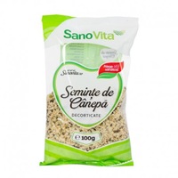 Seminte de Canepa Decorticate, Sano Vita, 100g