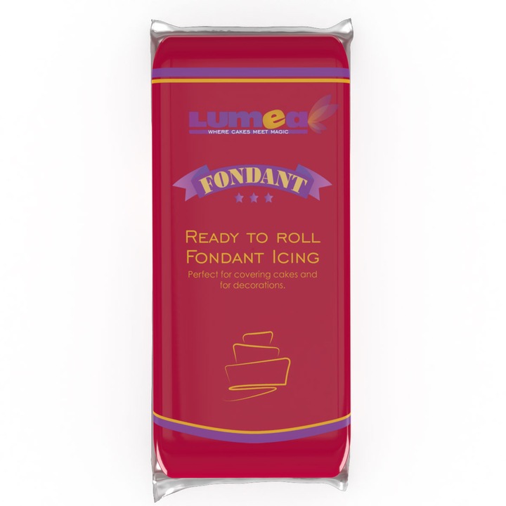Fondant Visiniu, 1 kg - Lumea Basmelor