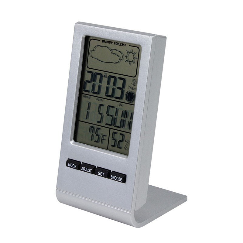 Statie meteo digitala, ProCart, afisare ora si data, ecran LCD 2.75 inch, alarma