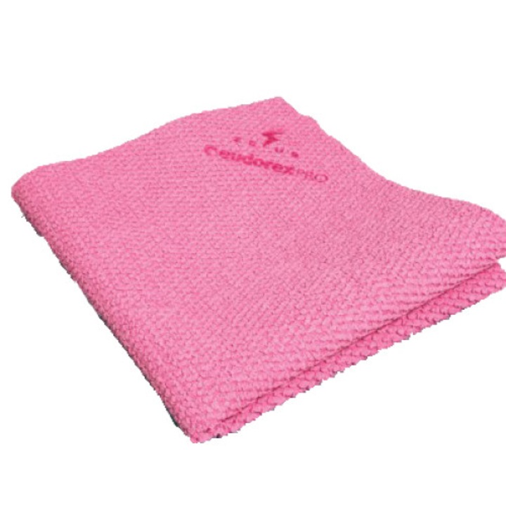 Laveta din microfibra pentru curatare si degresare Eudorex Zeus, rosu, 37x38 cm