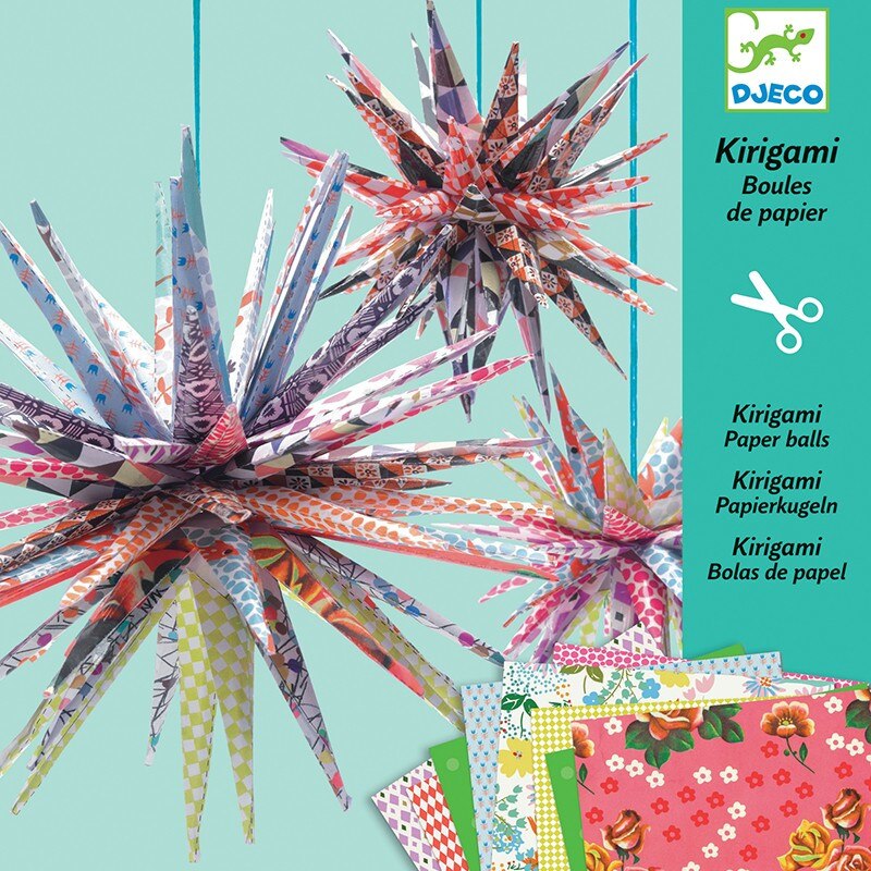 Kirigami decoratie mingi tepoase Djeco
