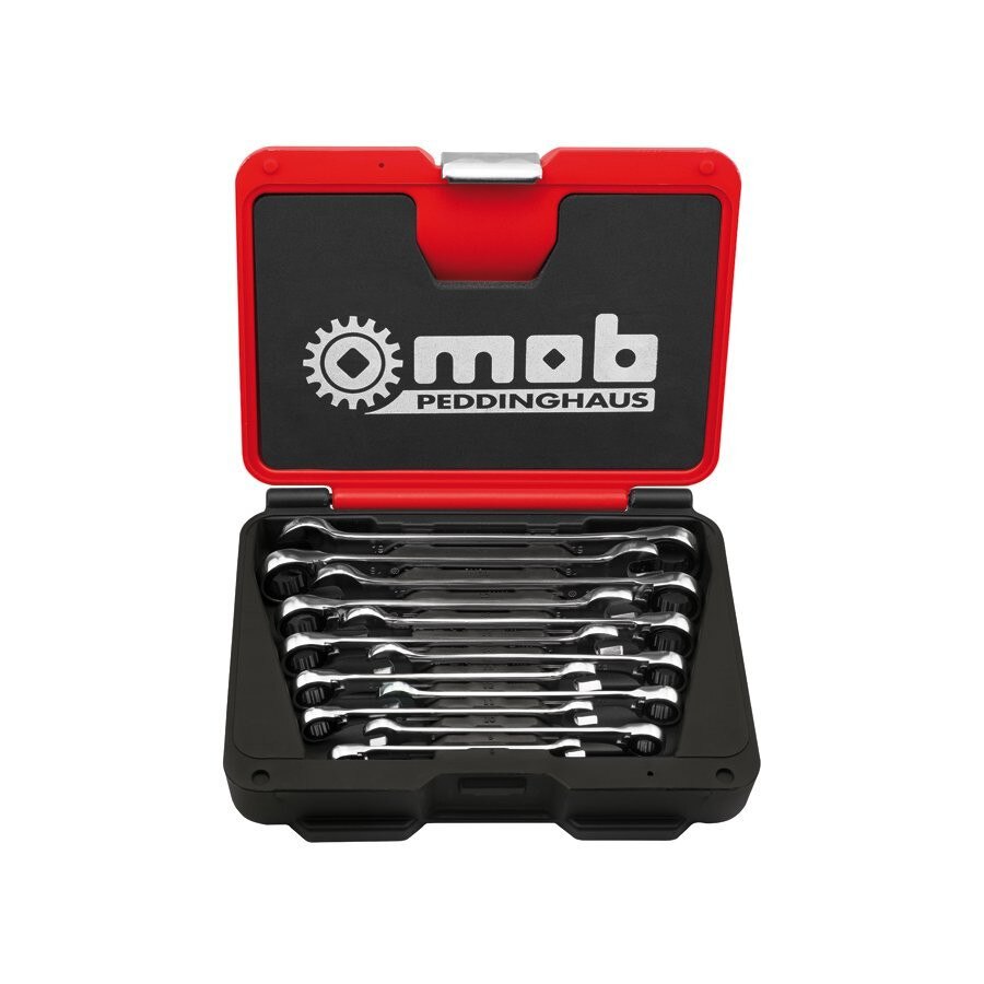 Set chei combinate cu clichet reversibil, cutie PVC FusionBox