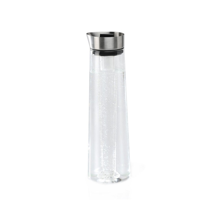 Carafa pentru apa cu recipint pentru racire, 1,2 L, Transparent