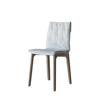 Scaun dining Bontempi Alfa 40.55, 87 x 45 x 52 cm, Alb/Maro Scaun dining Bontempi Alfa 40.55, 87 x 45 x 52 cm, Alb/Maro