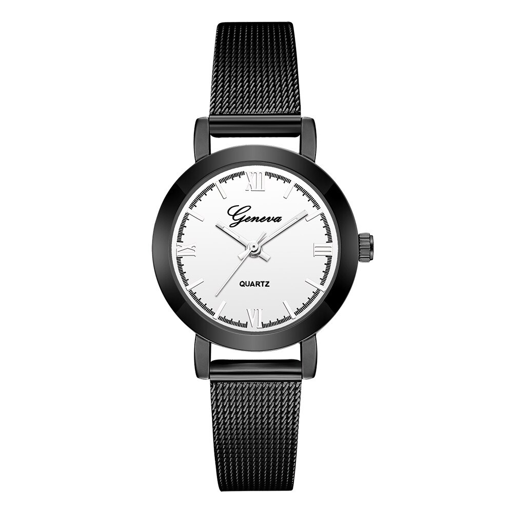 Ceas de dama Geneva, bratara metalica, stil Casual, CS654