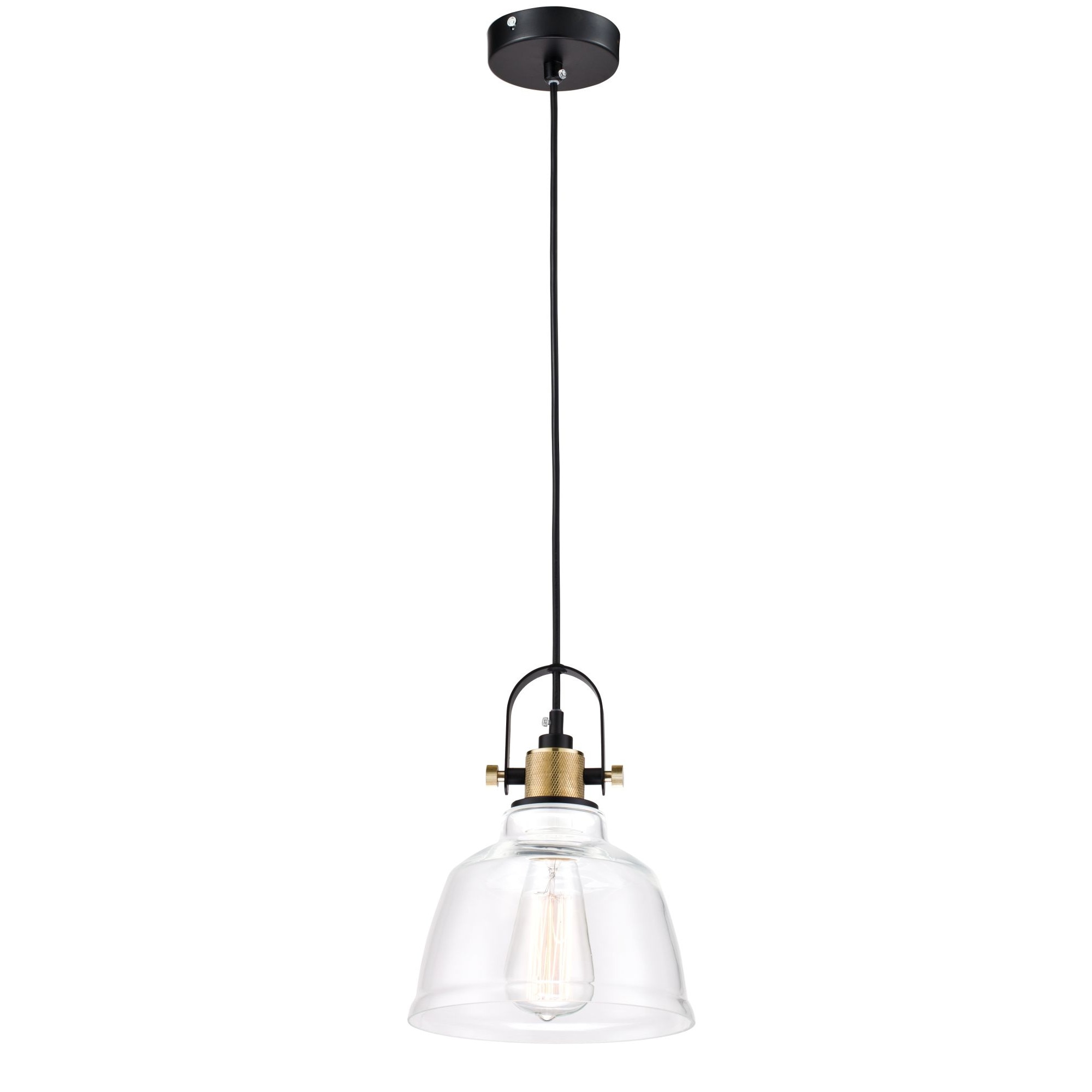 Pendul LOFT Irving Negru ,1 X 40W E27