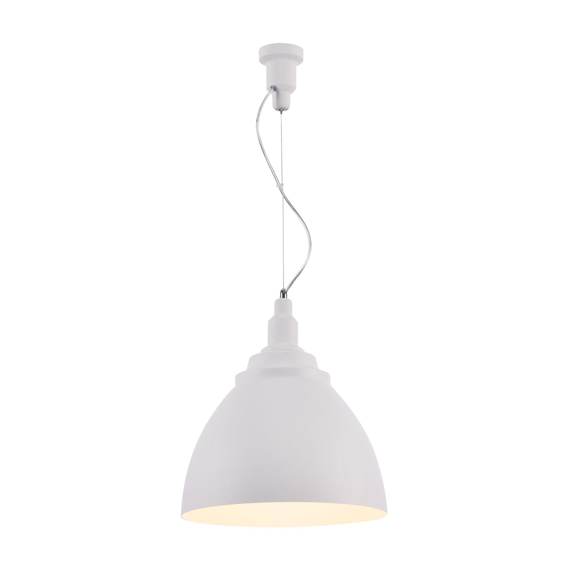 Pendul Maytoni Modern Bellevue Alb ,1 X 60W E27, stil modern, culoare alb