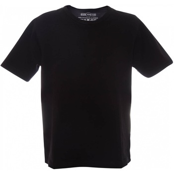Tricou casual la baza gatului, simplu, negru, pentru baieti, 98/104 cm Tricou casual la baza gatului, simplu, negru, pentru baieti, 98/104 cm