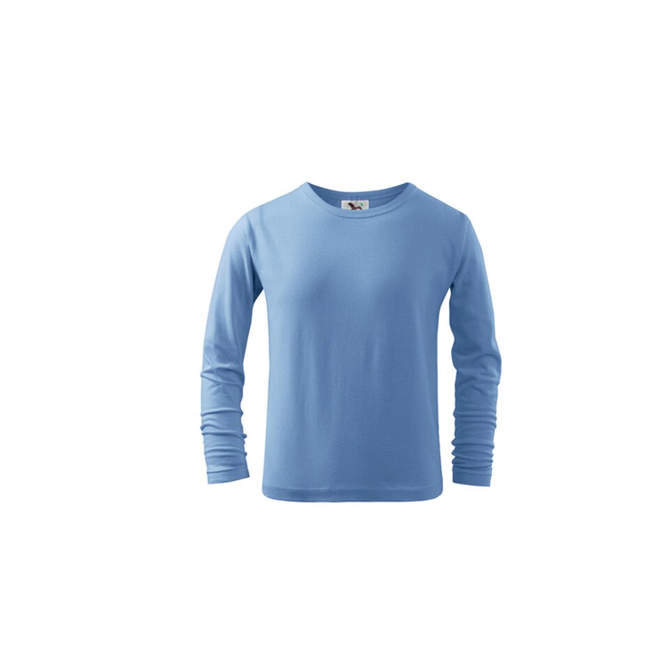 Tricou copii maneca lunga, Albastru deschis