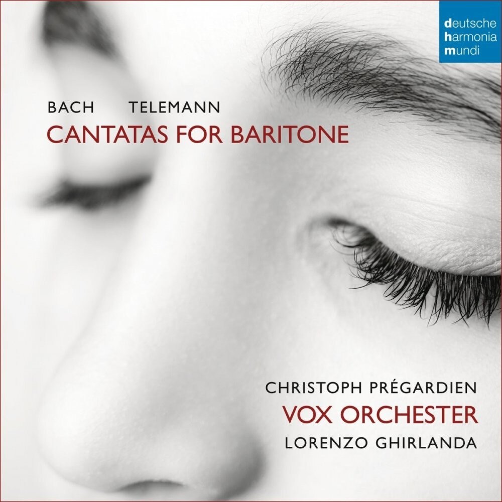 Christoph Pregardien/Vox Orchester/Lorenzo Ghirlanda - Bach/Telemann:Cantatas for Baritone (CD)