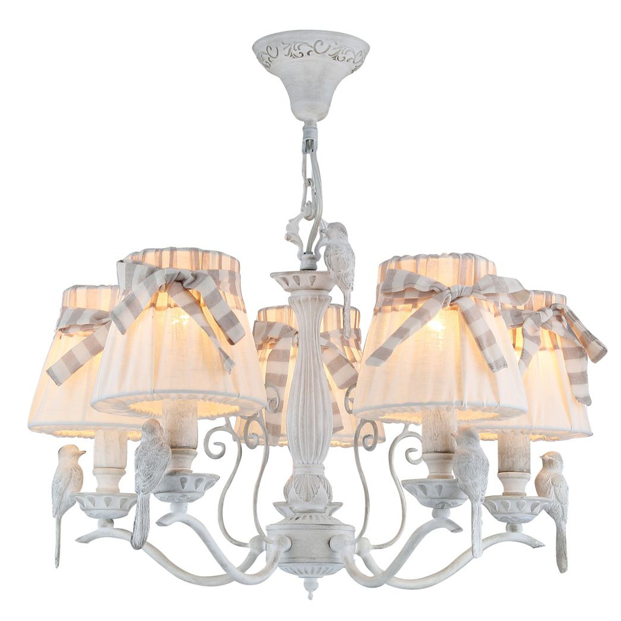 Lustra Maytoni Classic Bird Alb ,5 X 40W E14