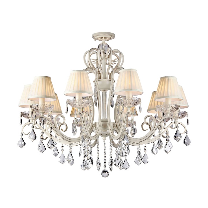 Lustra Maytoni Classic Triumph Crem auriu ,10 X 40W E14