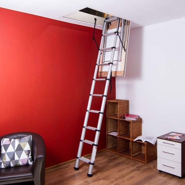 Scara pentru pod/mansarda AluStep, 110 x 60 x 280 cm