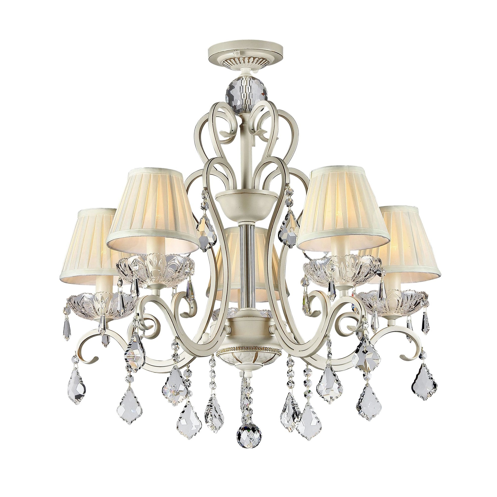 Lustra Maytoni Classic Triumph Crem auriu ,5 X 40W E14