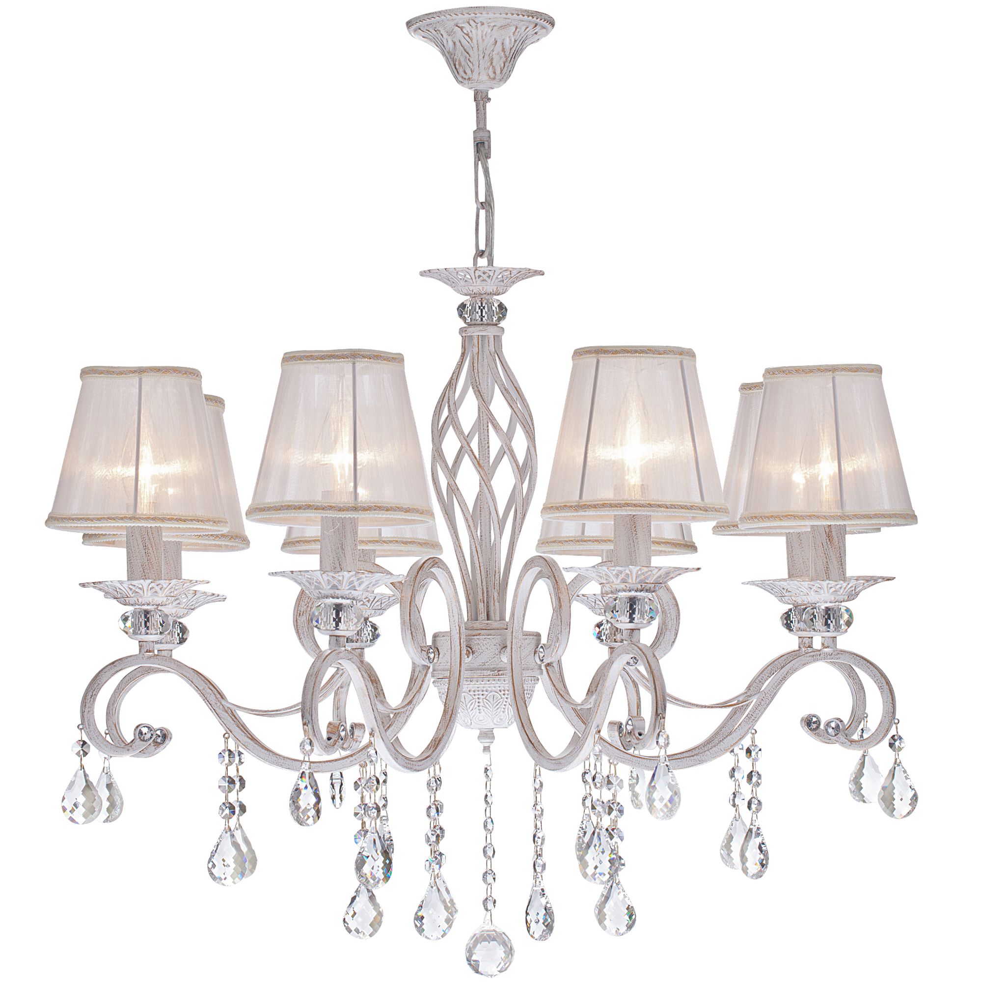 Lustra Maytoni Classic Grace Crem auriu ,8 X 40W E14