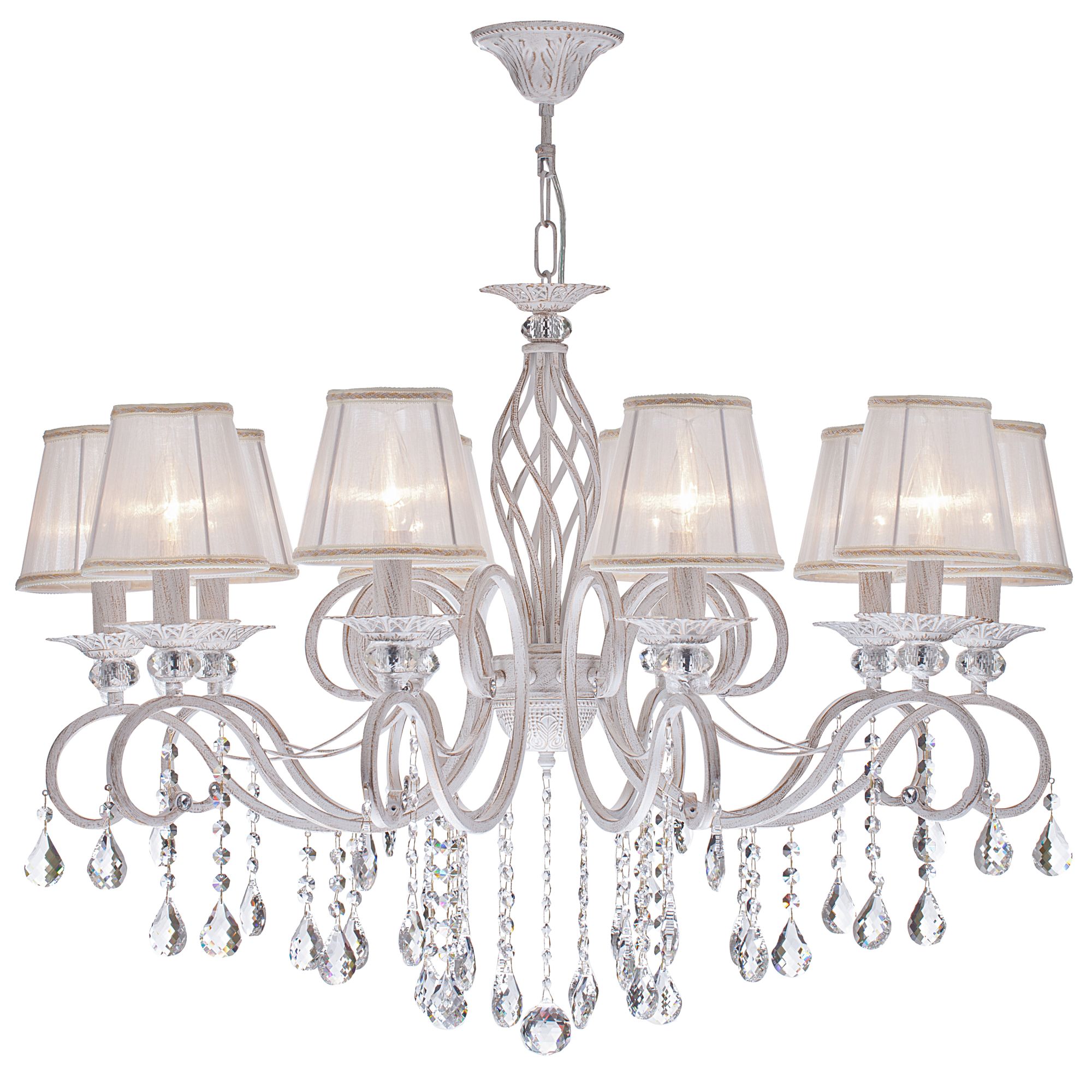 Lustra Maytoni Classic Grace Crem auriu ,10 X 40W E14