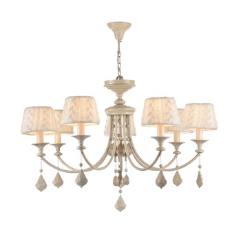 Lustra Maytoni Classic Lana Bej (lemn) ,7 X 40W E14 Lustra Maytoni Classic Lana Bej (lemn) ,7 X 40W E14