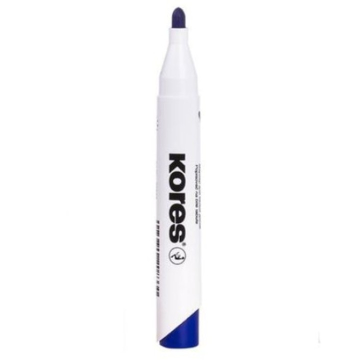 Marker Kores Whiteboard 3mm, Albastru