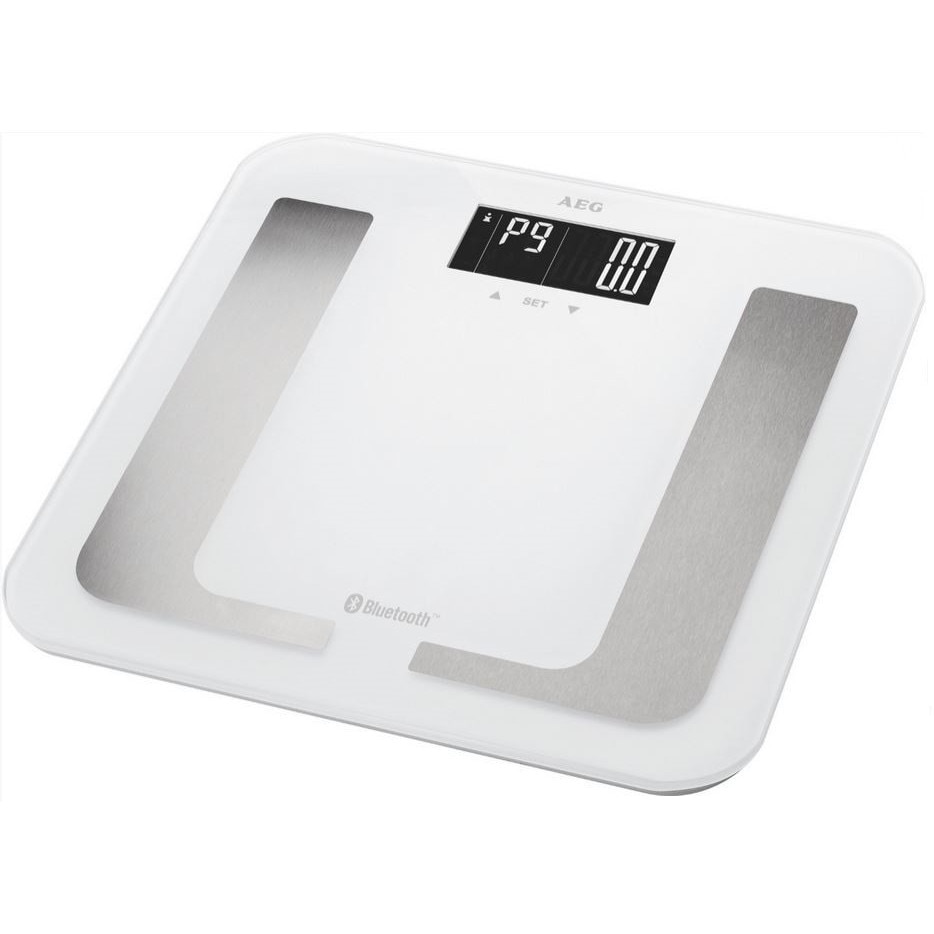 Cantar electronic de persoane AEG Pw 5653, 150kg, Sticla, 30 x 30, Alb