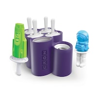 Matrita Inghetata ZOKU Quick Maker ZK124 - 5 rachete si 1 astronaut - nu contine BPA, Mov