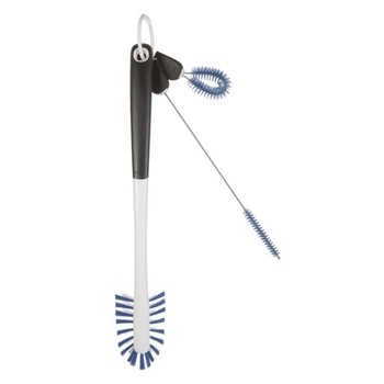 Set 3 perii curatat sticle, nylon - OXO Set 3 perii curatat sticle, nylon - OXO