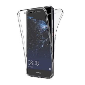Husa 360 Grade Silicon Huawei P8 Lite 2017/P9 Lite 2017,Transparenta Husa 360 Grade Silicon Huawei P8 Lite 2017/P9 Lite 2017,Transparenta