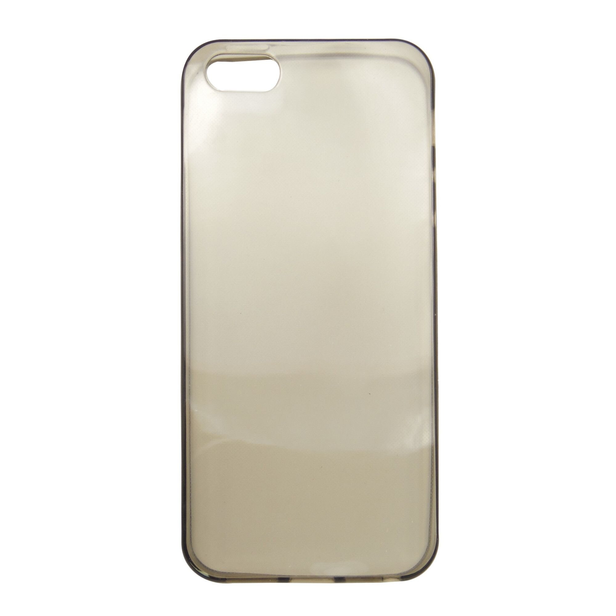 Husa Slim Silicon Iphone 5/5S/SE,Fumuriu Transparent