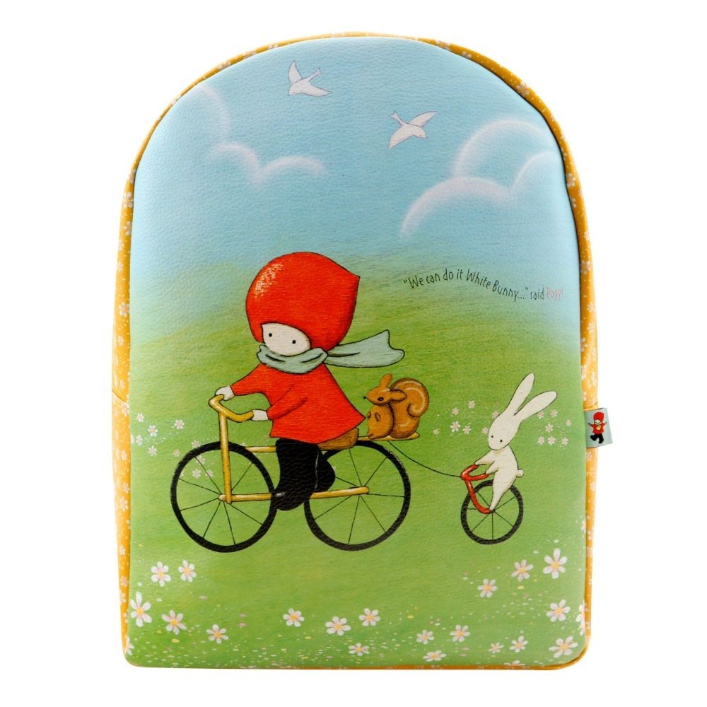 Rucsac gradinita Poppi Love, Cycling, 33 x 25 x 9 cm