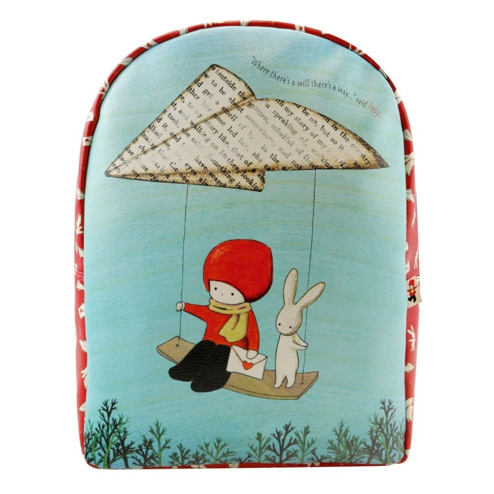 Rucsac gradinita Poppi Love, Messenger, 33 x 25 x 9 cm