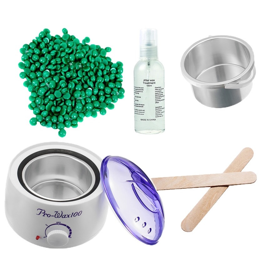 Kit Epilare No.605 cu Ceara Epilare Granule Refolosibila - Aloe Vera Wax