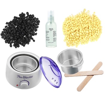 Kit Epilare No.610 cu Ceara Epilare Granule Refolosibila - Double Wax (2x100g) Kit Epilare No.610 cu Ceara Epilare Granule Refolosibila - Double Wax (2x100g)