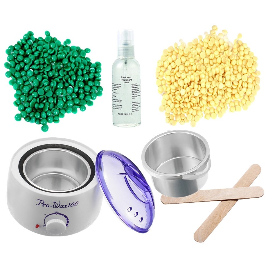 Kit Epilare No.609 cu Ceara Epilare Granule Refolosibila - Double Wax (2x100g)