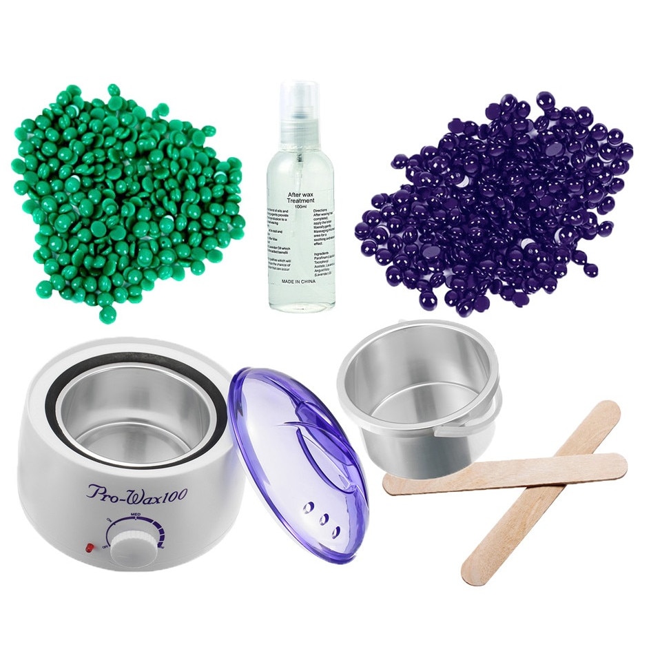 Kit Epilare No.606 cu Ceara Epilare Granule Refolosibila - Double Wax