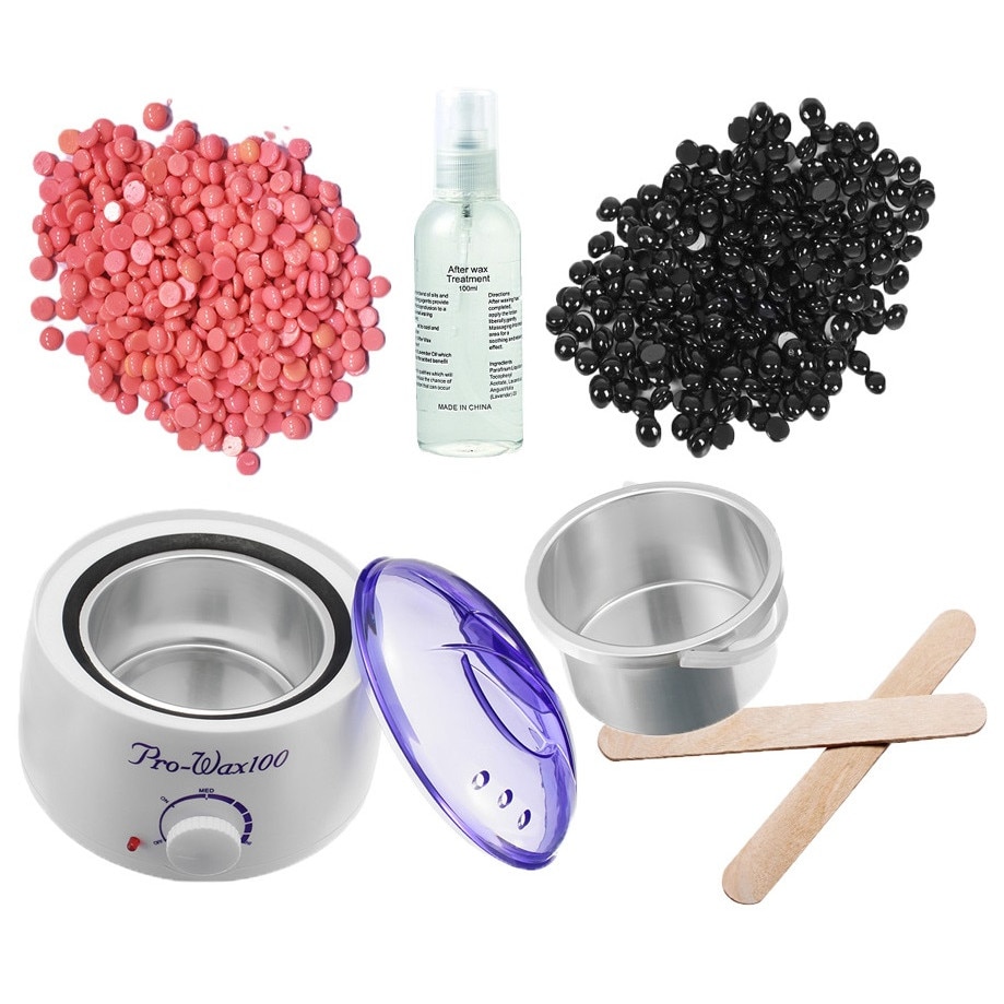 Kit Epilare No.614 cu Ceara Epilare Granule Refolosibila - Double Wax (2x100g)