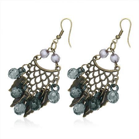 Cercei fantezie tip candelabru model etnnic - BeSpecial 3628, 9, Argintiu