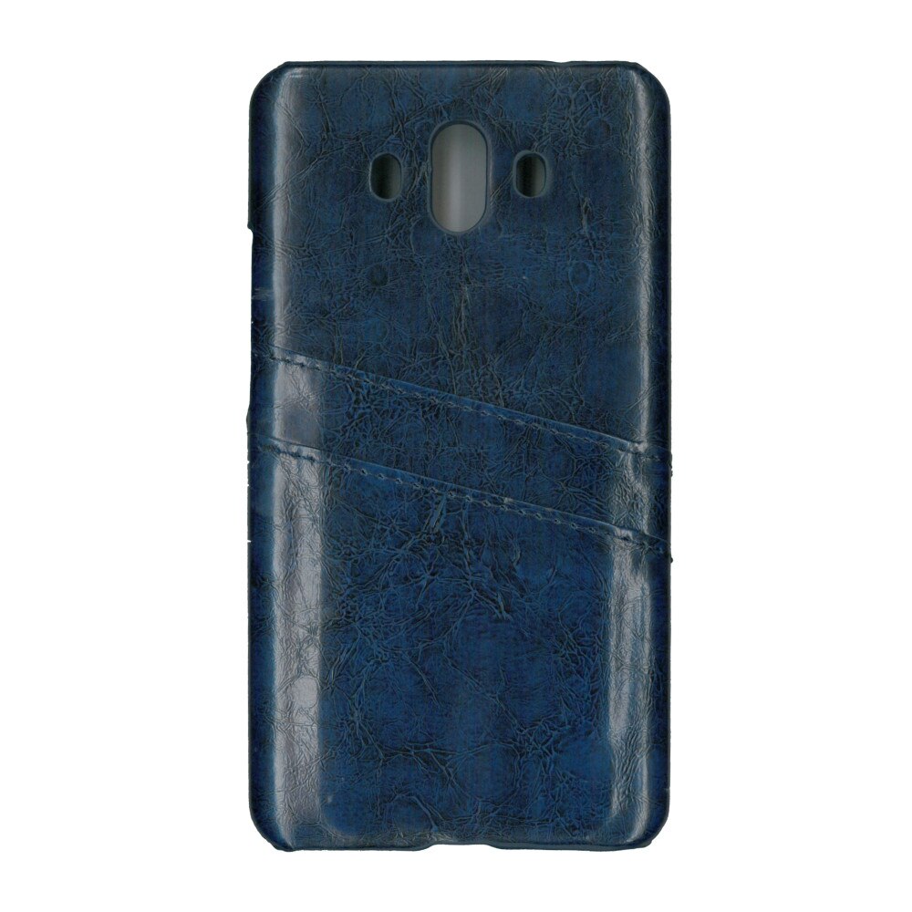 Carcasa de protectie cu buzunare card, EuroCell, pentru Huawei Mate 10, albastru