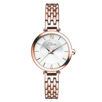 Ceas de dama s.Oliver Rose Gold SO-15100-MQR Ceas de dama s.Oliver Rose Gold SO-15100-MQR