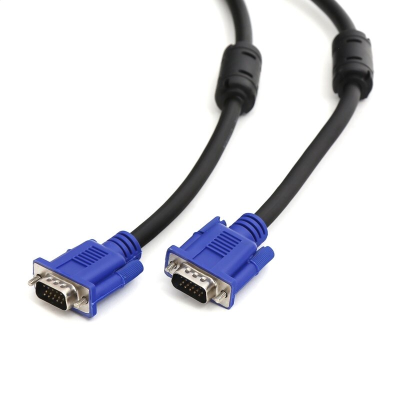 Cablu monitor Omega 40365,VGA-VGA,15 pini,1.5m,negru