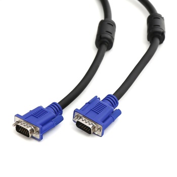 Cablu monitor Omega 40365,VGA-VGA,15 pini,1.5m,negru Cablu monitor Omega 40365,VGA-VGA,15 pini,1.5m,negru