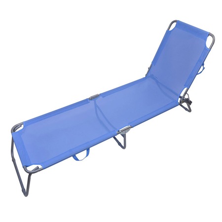 Sezlong Pentru Plaja 188 X 55 X 24 Cm Albastru Emag Ro