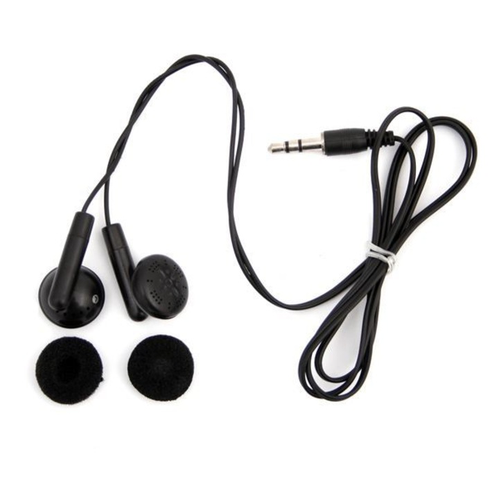 Casti audio in-ear Fiesta XT6163, negre Negru