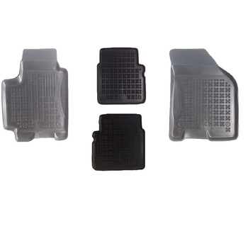 Set 4 covorase interior cauciuc stil tavita MAGSTAR LUX dedicate, compatibile cu Chevrolet Aveo 2002-2011, Negru Set 4 covorase interior cauciuc stil tavita MAGSTAR LUX dedicate, compatibile cu Chevrolet Aveo 2002-2011, Negru