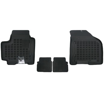 Set 4 covorase interior cauciuc stil tavita MAGSTAR LUX dedicate, compatibile cu Chevrolet Kalos 2004-2007, Negru Set 4 covorase interior cauciuc stil tavita MAGSTAR LUX dedicate, compatibile cu Chevrolet Kalos 2004-2007, Negru