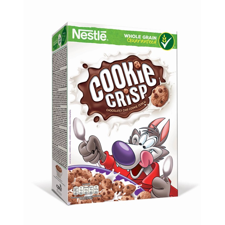 Кутия зърнена закуска, NESTLE COOKIE CRISP, 375g