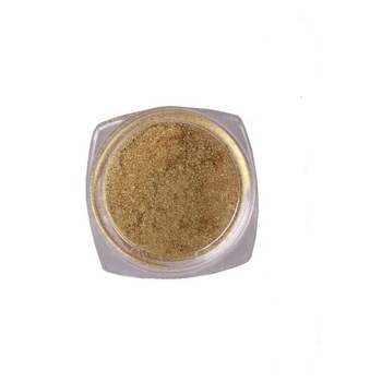 Pigment cu efect de oglinda, cu aplicator - culoare auriu Pigment cu efect de oglinda, cu aplicator - culoare auriu
