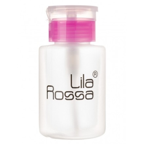 Recipient acetona cu pompita - Lila Rossa Professional 120 ml